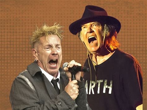 into the black meaning|johnny rotten neil young.